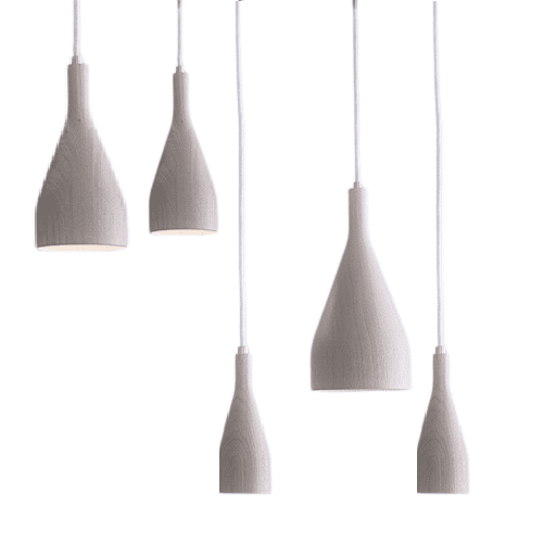 Hollands Licht - Timber 5 pcs Kroonluchter