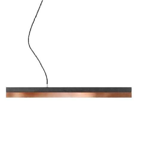 Gant - Concrete & Copper Pendant Light Hanglamp