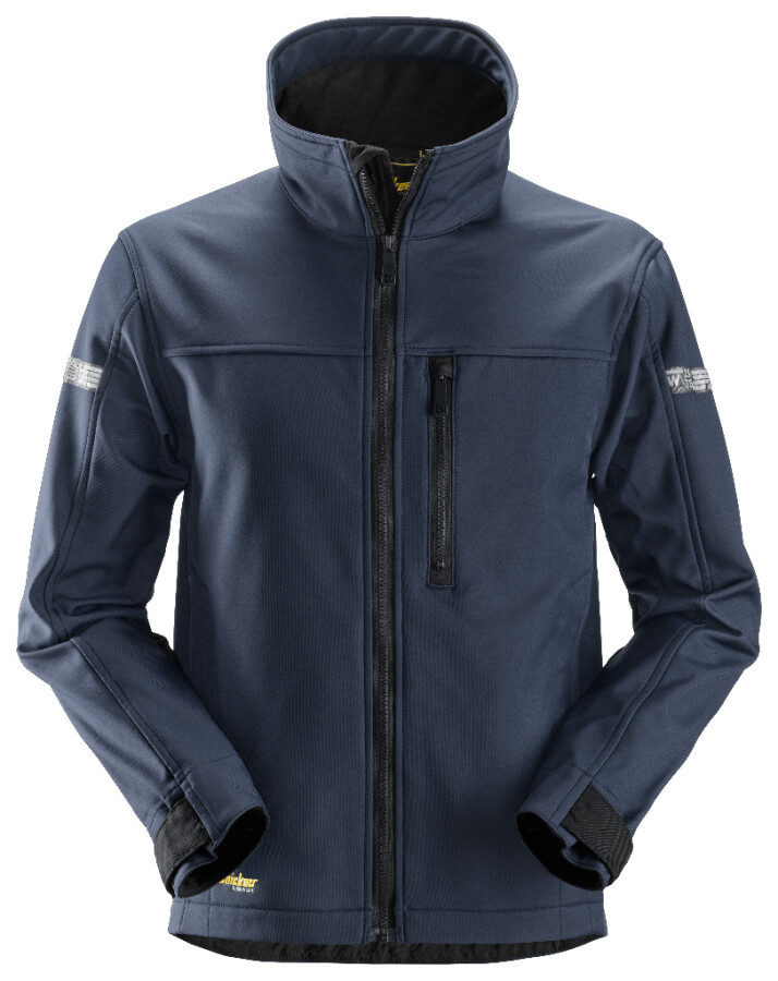 Snickers Workwear Softshell jack - AllroundWork - 1200 - donkerblauw - maat XXL