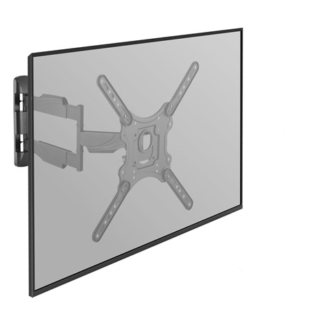 Cavus WME102L muursteun dubbele arm extra lang 23-55 inch