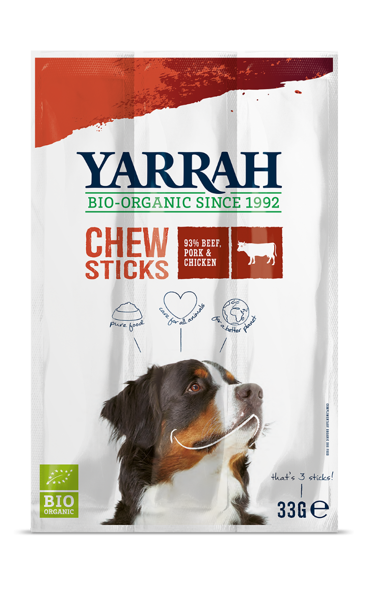 Yarrah Dog Bio Chewstick Rund 33gr