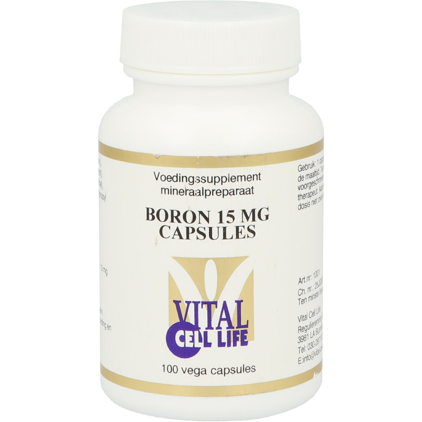 Boron 15 mg