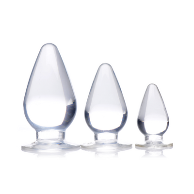 XR Brands Triple Cones - Anal Plug Set - 3 Pieces