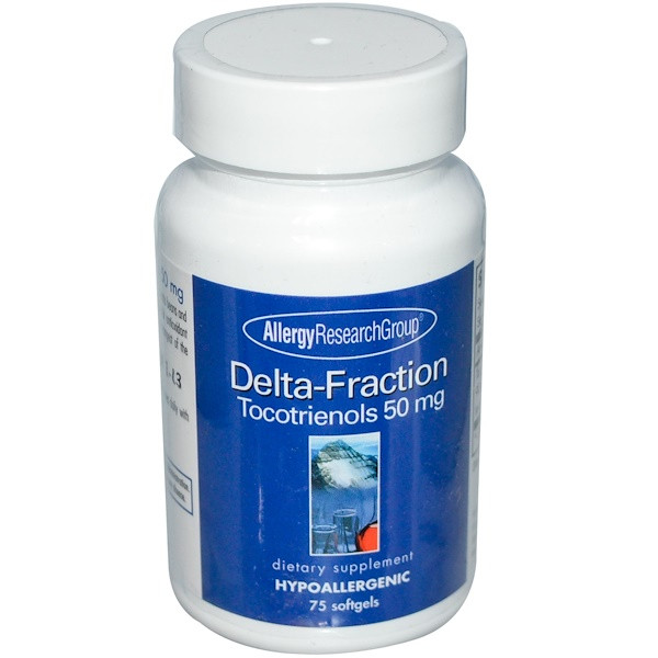 Delta-Fraction Tocotrienols 50 mg 75 Softgels - Allergy Research Group