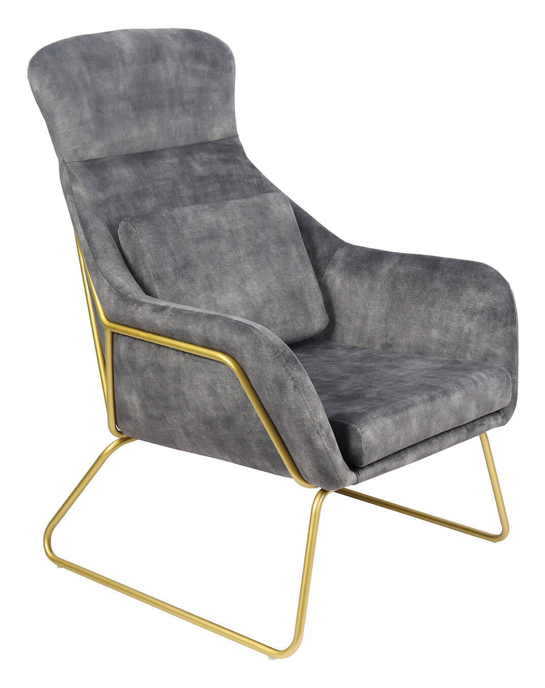 Artistiq Fauteuil Phelipe Velvet - grijs