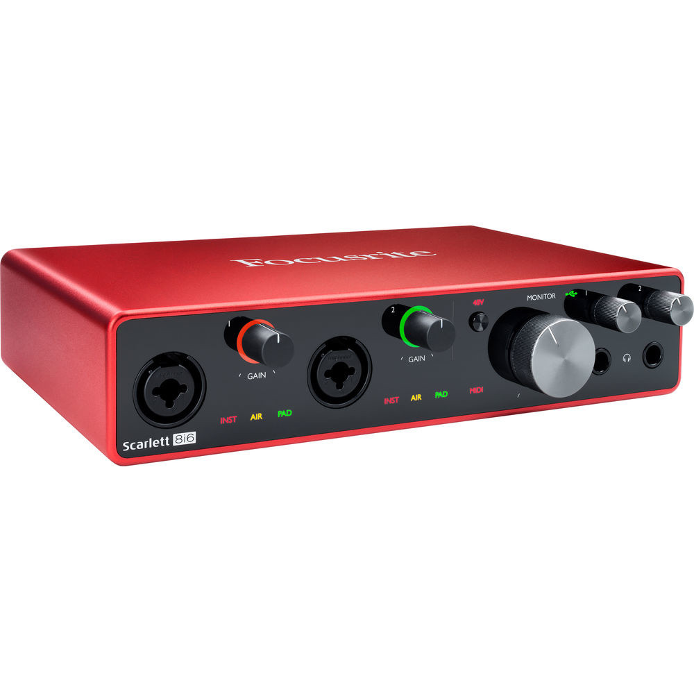 Focusrite Scarlett 8i6 3rd gen USB audio interface