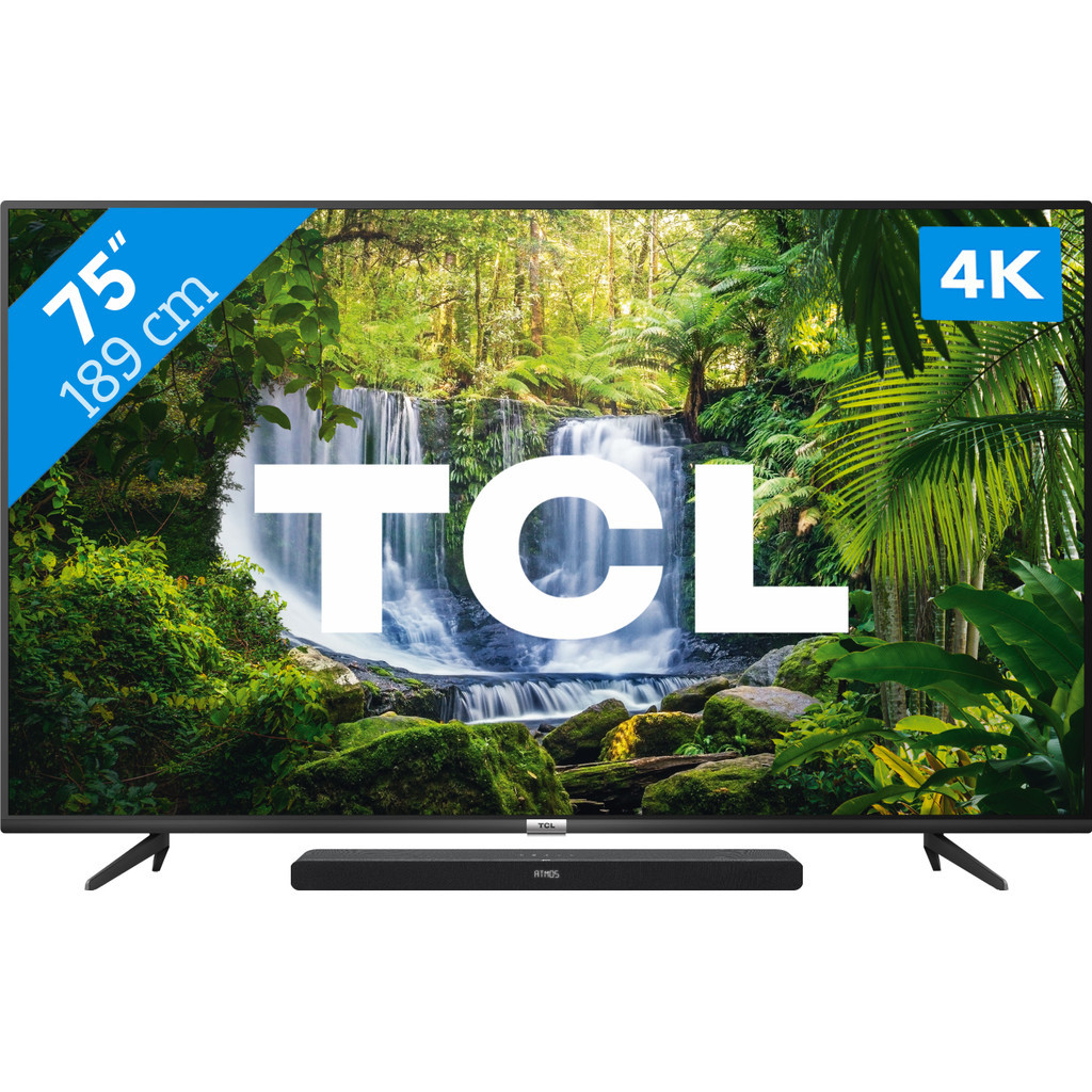 TCL 75P615 (2022) + Soundbar