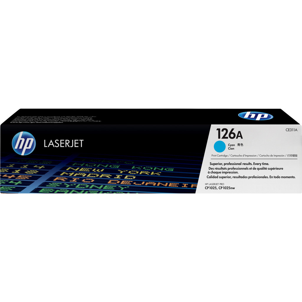 HP 126A Toner Cyaan