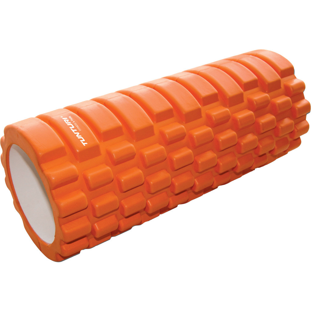 Tunturi Yoga Foam Grid Roller 33 cm Orange