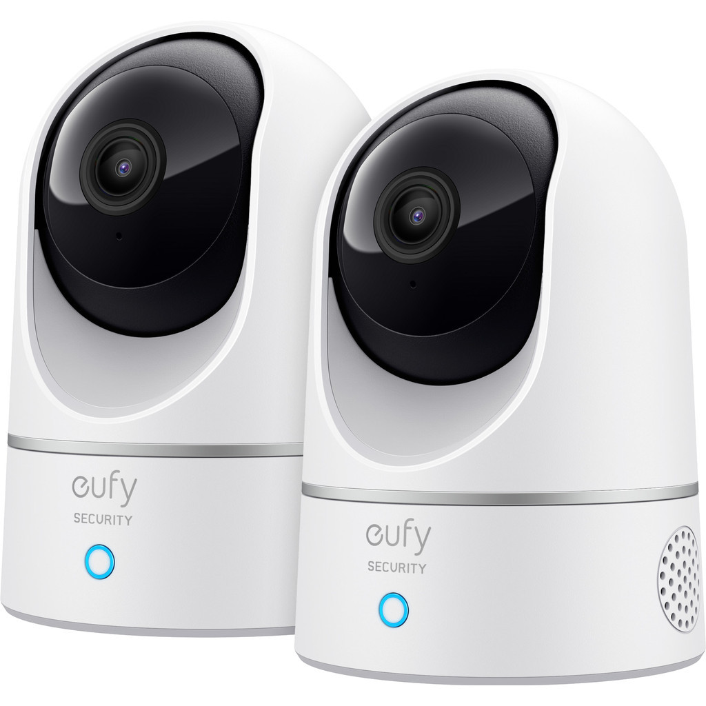 Eufy by Anker Indoor Cam 2K Pan & Tilt Duo Pack