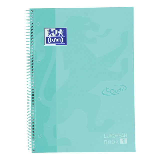 Notitieboek oxf touch europeanb a4+ lijn 80v pmint | 10 stuks