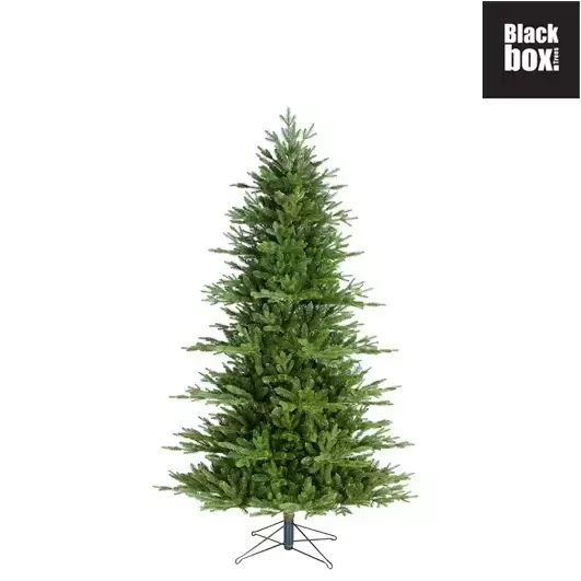 Kunstkerstboom black box Macallan h155 x d105cm groen