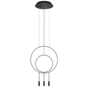 Estiluz - Revolta R40S.1S1D hanglamp Zwart