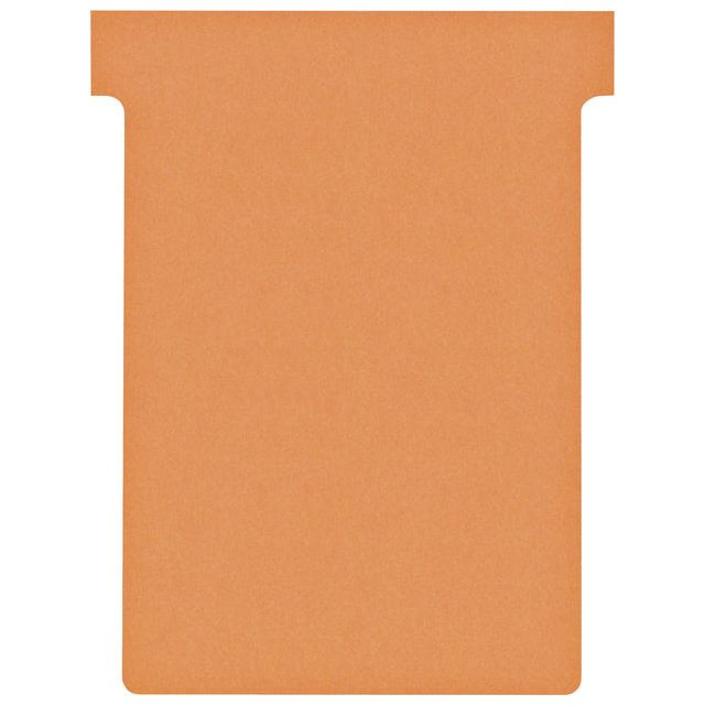 Planbord T-kaart Nobo nr 3 80mm oranje