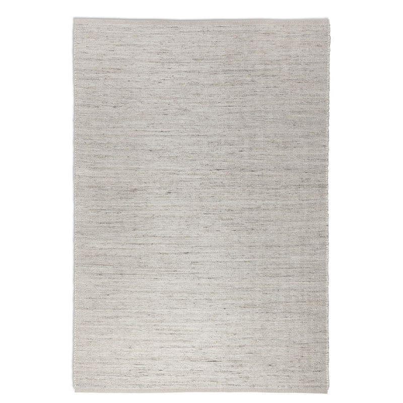 Jute Wol Katoen Vloerkleed Creme - Dhaka - 80x150 cm - Rechthoek - Dekbed-Discounter.nl