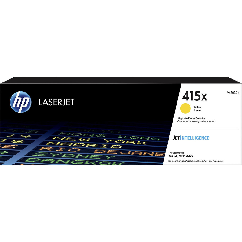 HP 415X Toner Geel (Hoge Capaciteit)