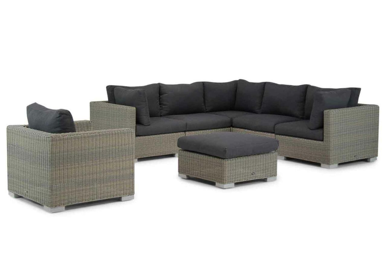 Garden Collections Cuba hoek loungeset 7-delig