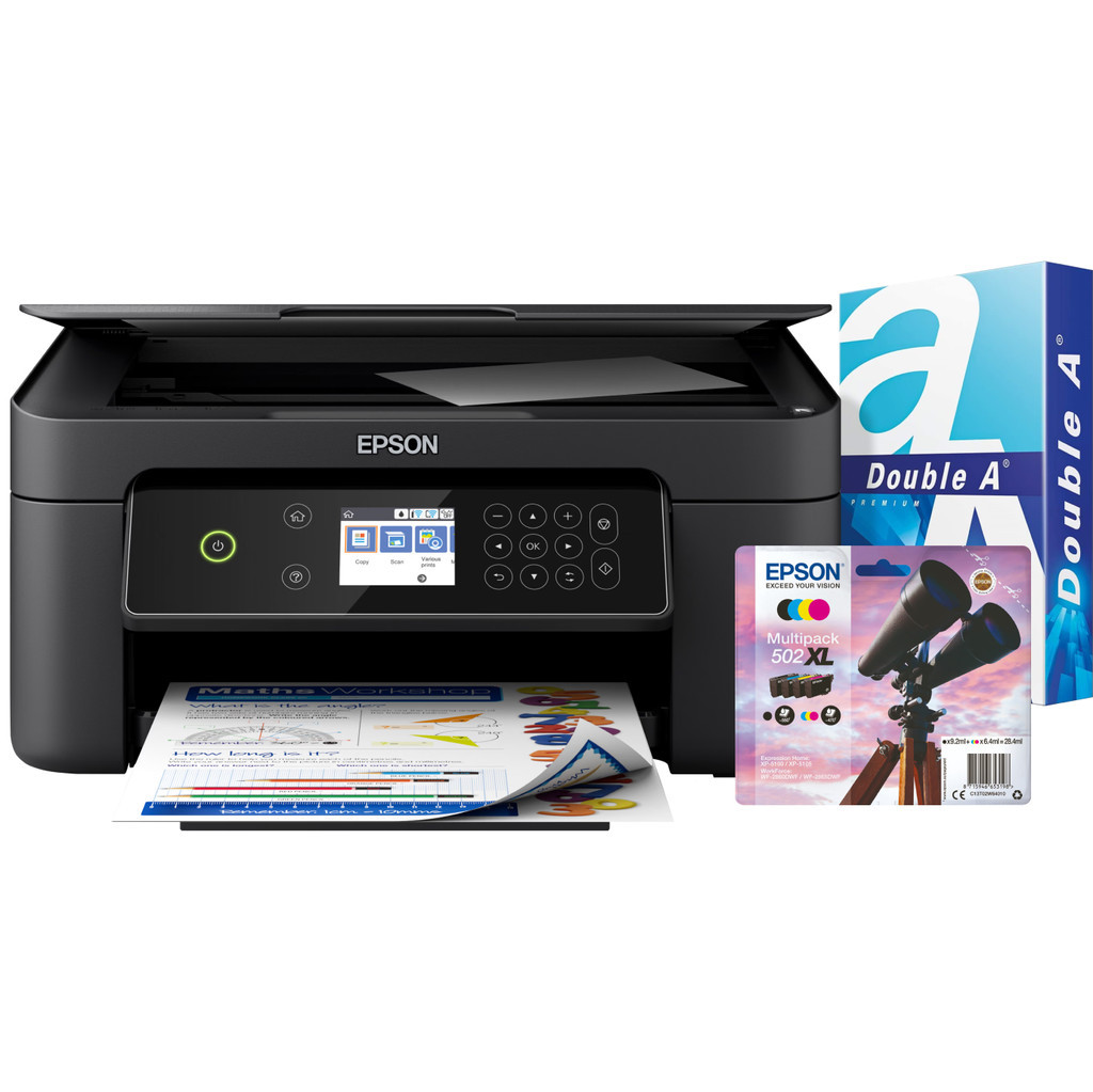 Epson Expression Home XP-4150 + 1 set extra inkt + 500 vellen A4 papier