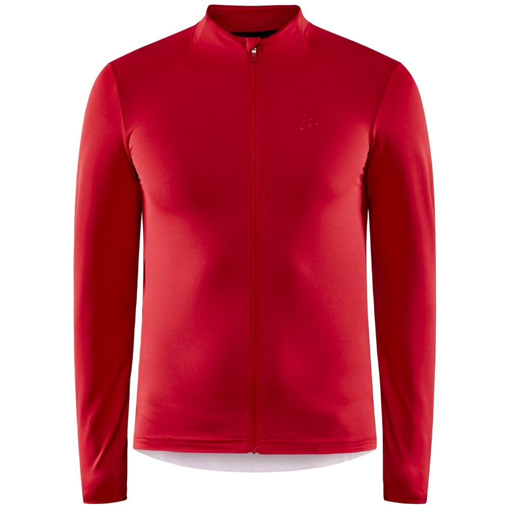 Fietsshirt - Craft Adv Essence Jersey lange mouw - M - Heren - Rood