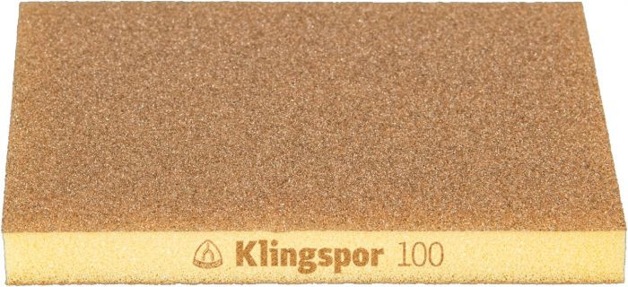 KLS Schuurspons / Grof "100" Licht Bruin