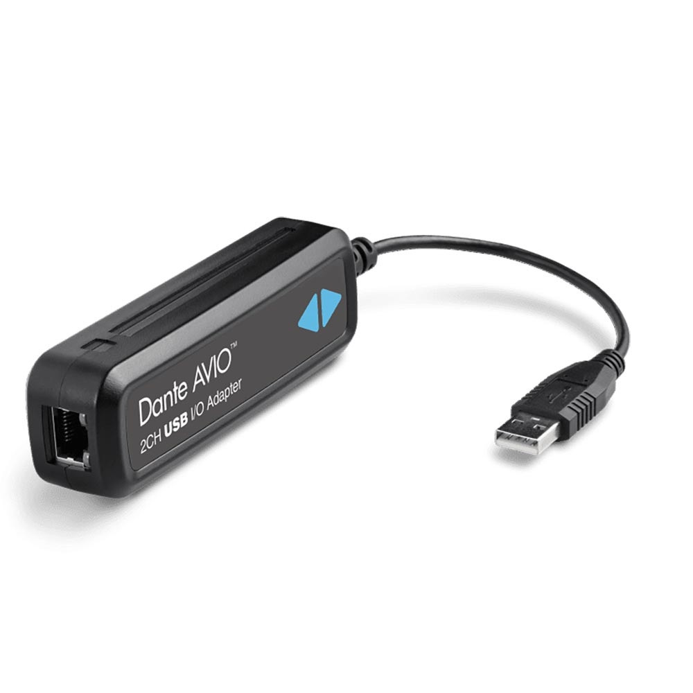 Dante Avio USB IO adapter 2x2