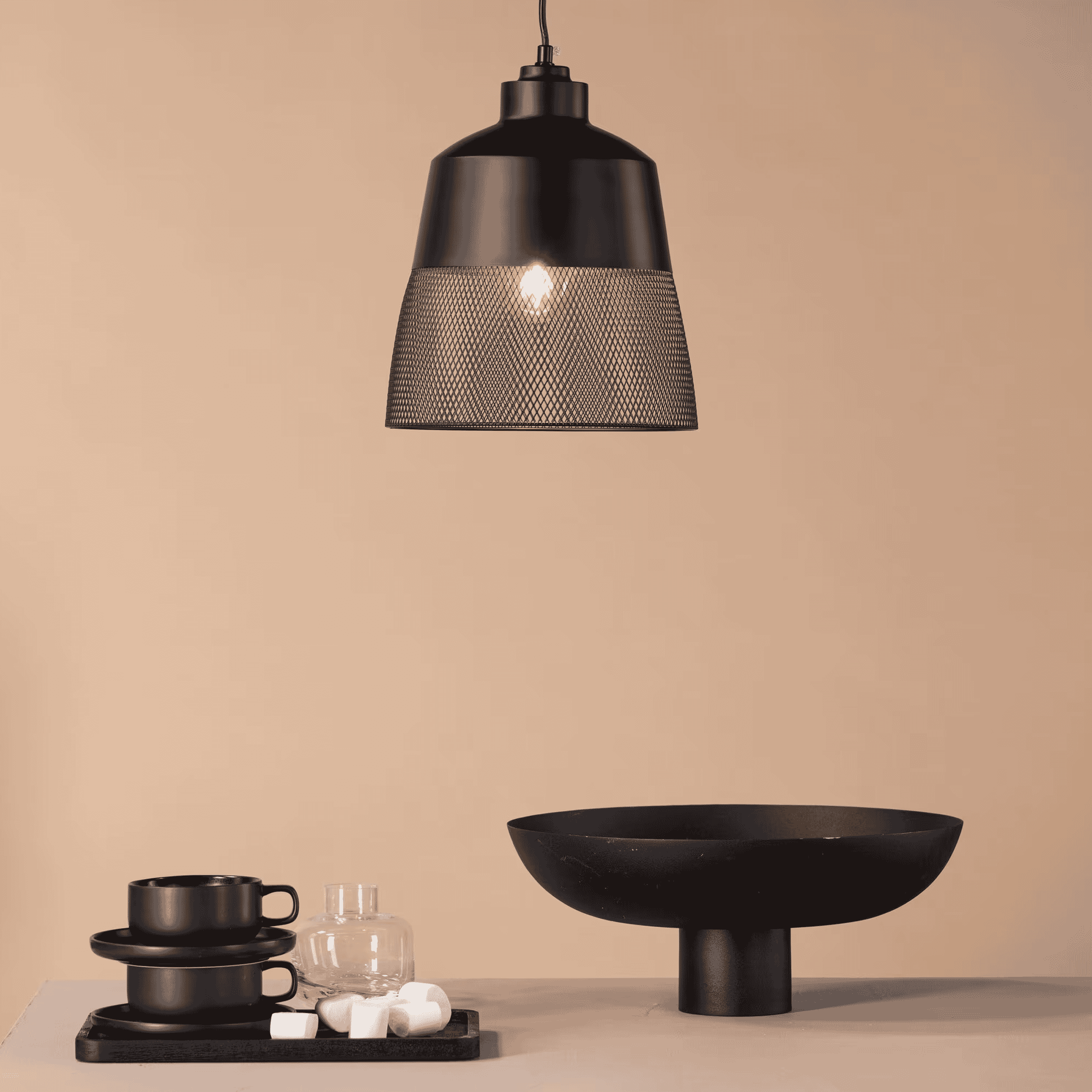 Nohr Hanglamp Laramy 24cm - Zwart