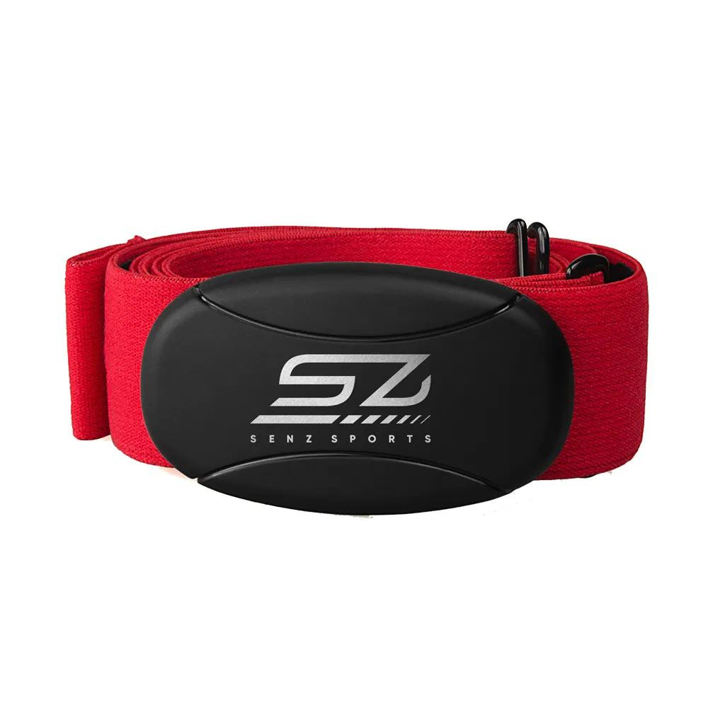 Hartslagmeter - Senz Sports 5Hz Borstband - Rood