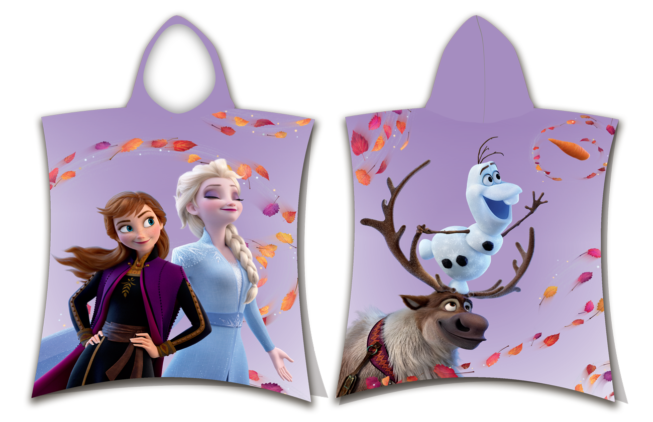 Disney Frozen poncho - 50 x 115 cm - Katoen