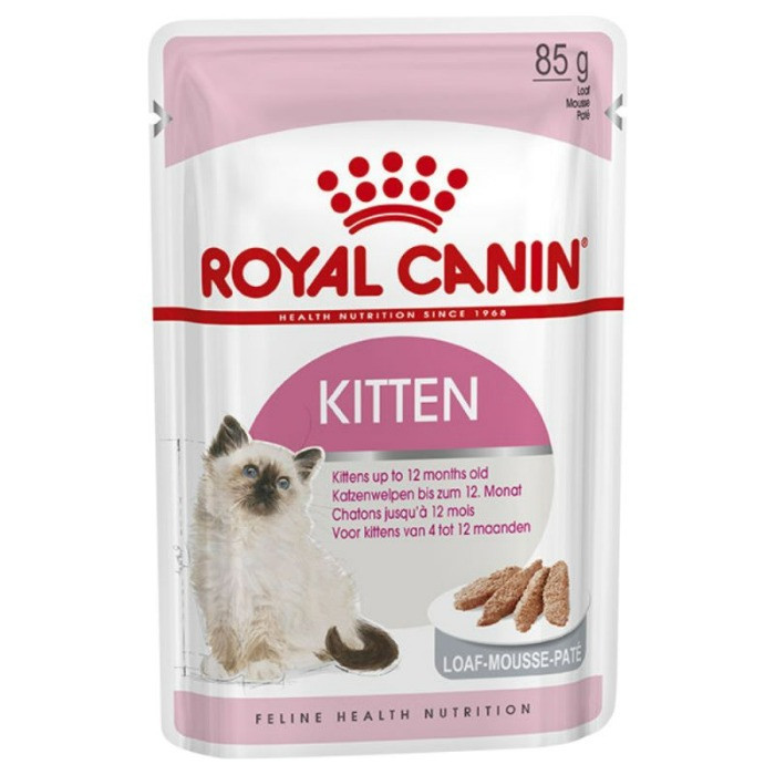 Royal Canin kitten natvoer voor kitten loaf 12x85gr