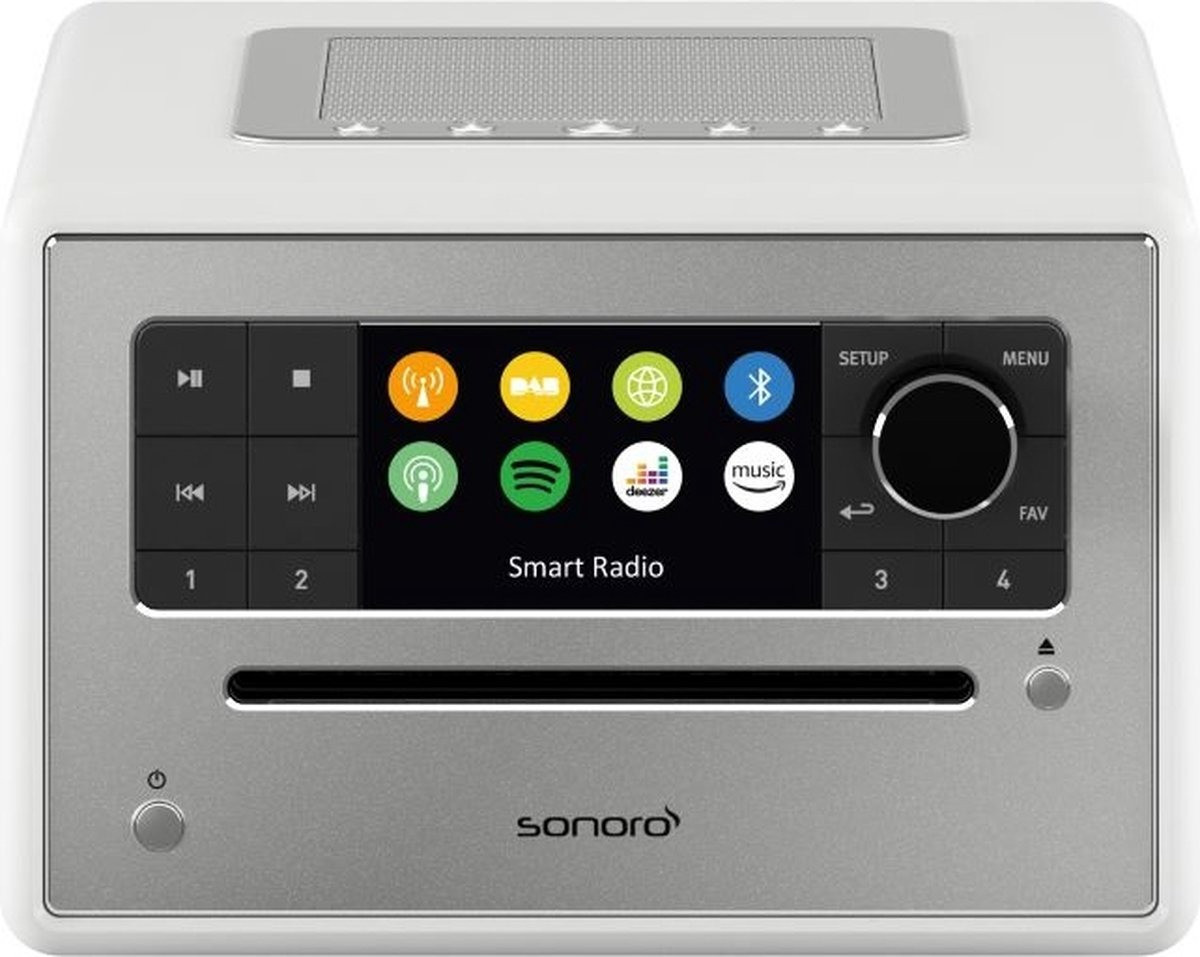 Sonoro ELITE X Hybride radio Wit