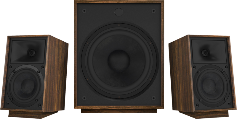 Klipsch Heritage ProMedia 2.1 BT Walnoot