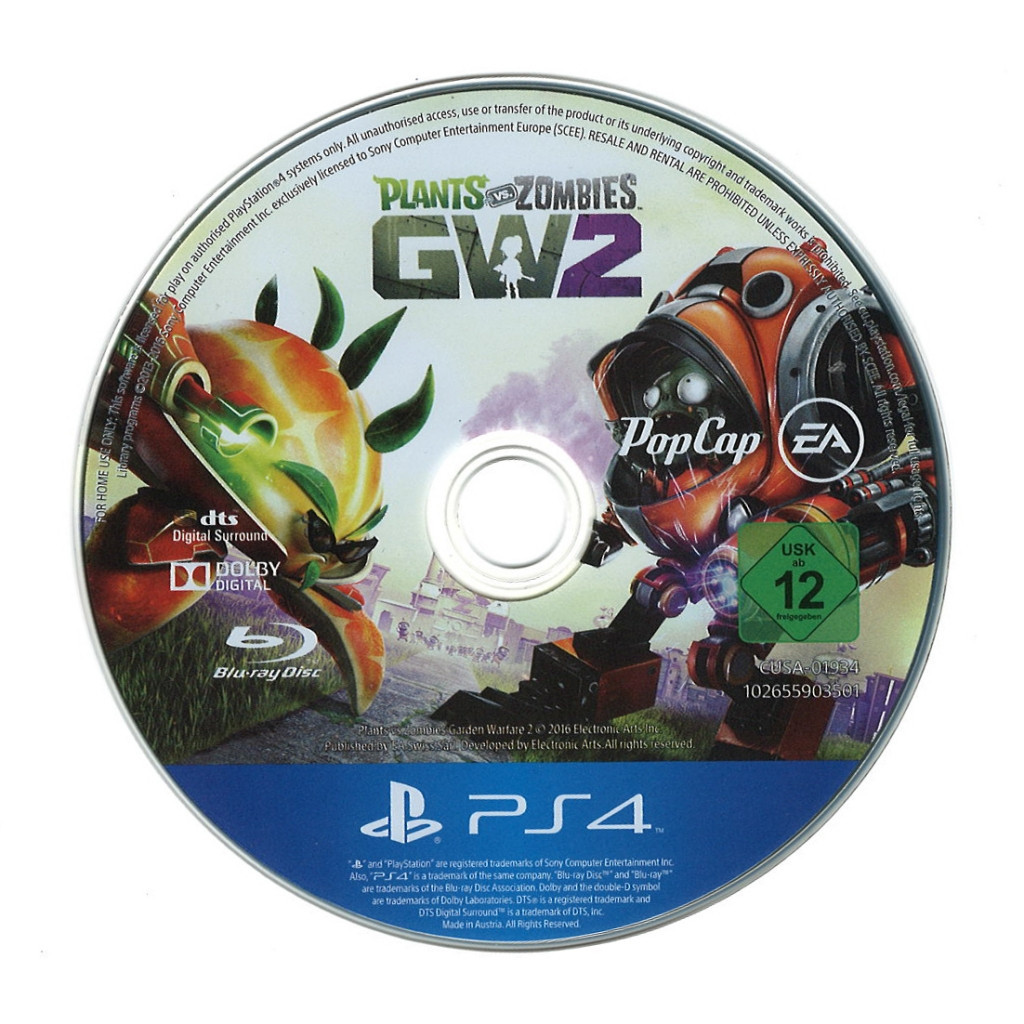 Plants vs Zombies Garden Warfare 2 (losse disc)