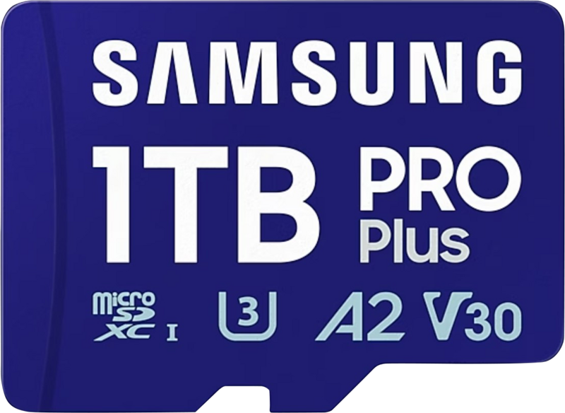 Samsung PRO Plus 1TB microSDXC + SD Adapter