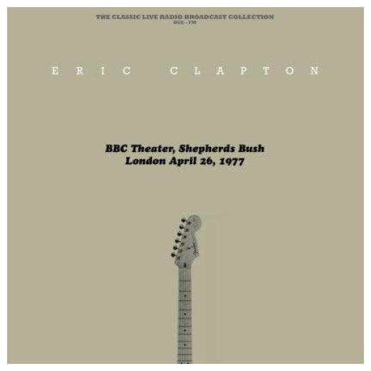 Eric Clapton Eric Clapton - Bbc Theater 1977 (colour Turquoise)