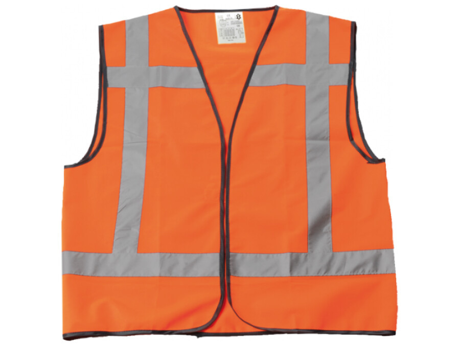 Sacobel veiligheidsvest - P121 - oranje - met RWS reflectiestrepen - XL