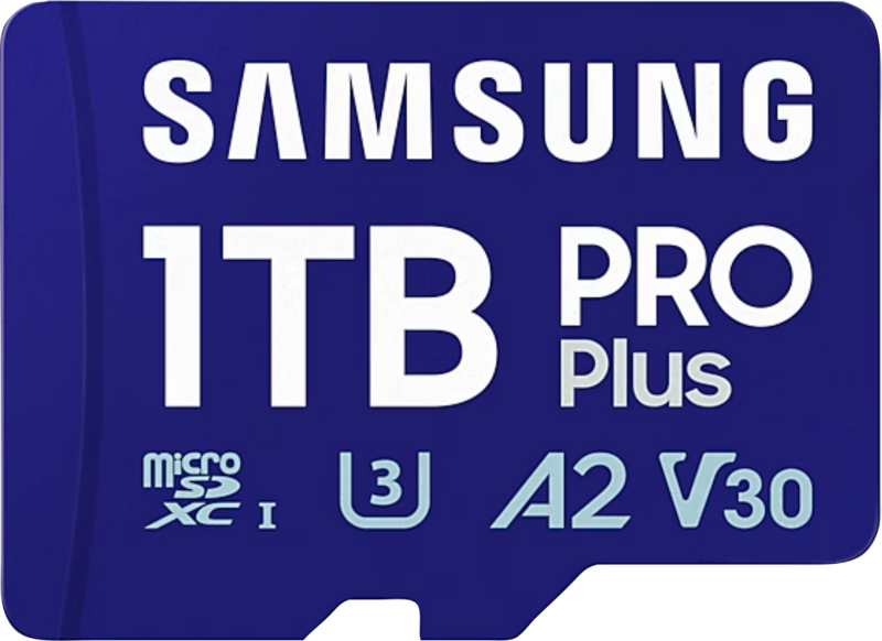 Samsung PRO Plus 1TB microSDXC + USB lezer