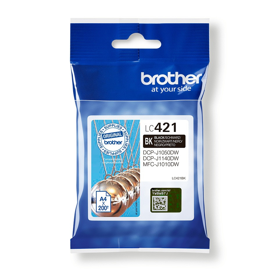 Brother LC-421 Cartridge Inkt Zwart