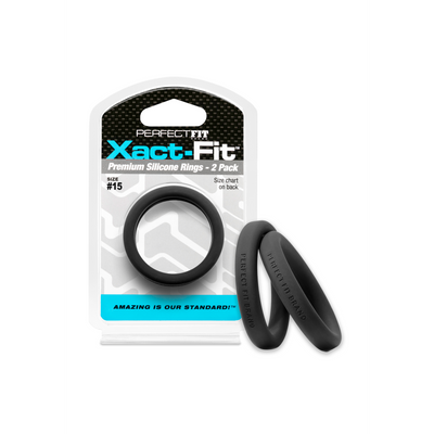 PerfectFitBrand #15 Xact-Fit - Cockring 2-Pack