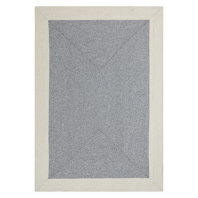 Jute Vloerkleed Braids Grijs - NORTHRUGS - 120x170 cm - Rechthoek - Dekbed-Discounter.nl