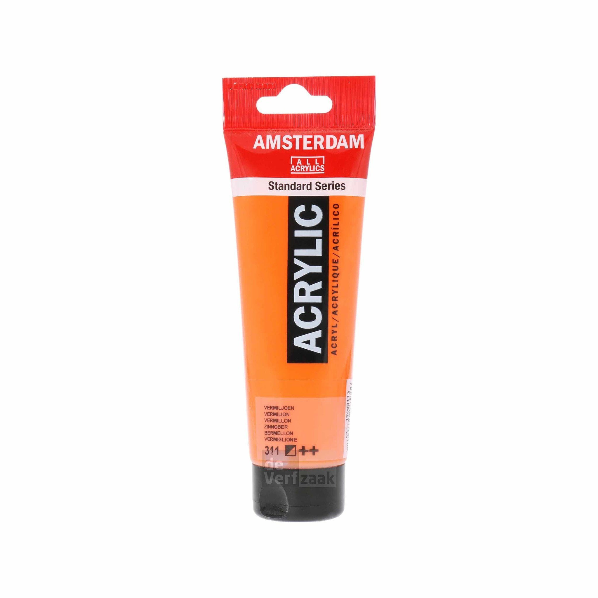 Royal Talens Amsterdam Acrylverf 120 ml - Vermiljoen