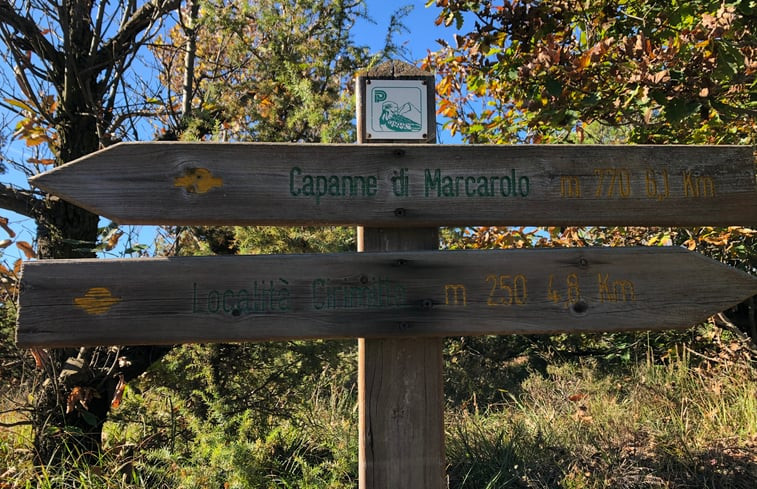 Natuurhuisje in PARCO DELLE CAPANNE DI MARCAROLO-CASALEGGIO BOIRO