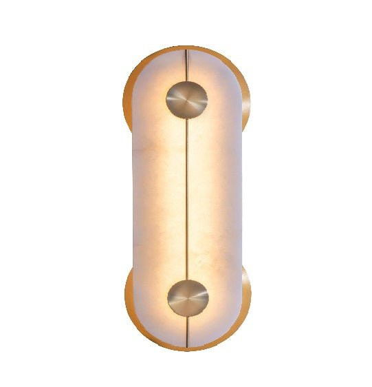 Bert Frank - Brace Wandlamp Geborsteld Messing