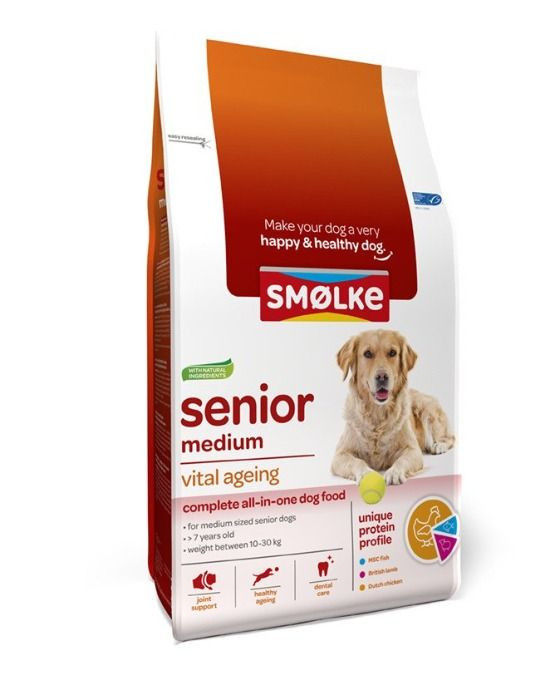 Smølke Senior Medium hond 3 kilo