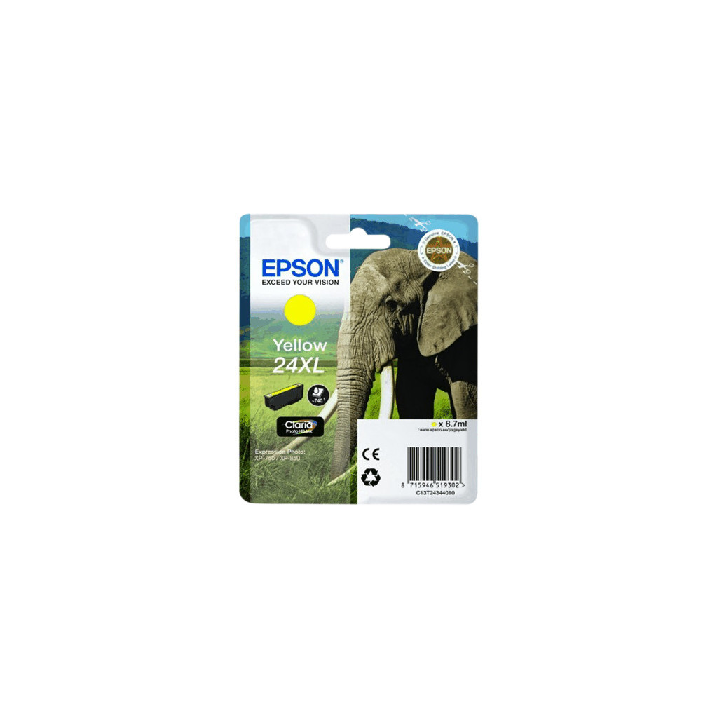 Epson 24XL Cartridge Geel