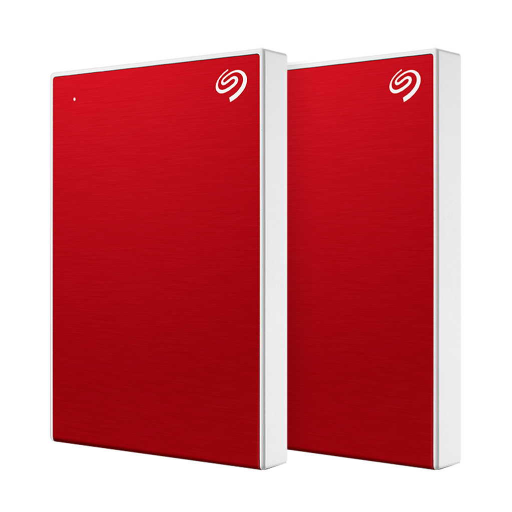 Seagate One Touch Portable Drive 5TB Rood - Duo pack