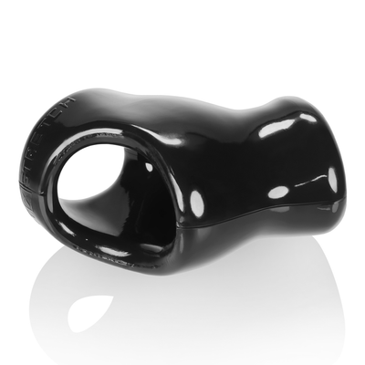 Oxballs Unit-X Stretch - Sporty Sleek Cocksling with Extended Ballstretcher Base - Black