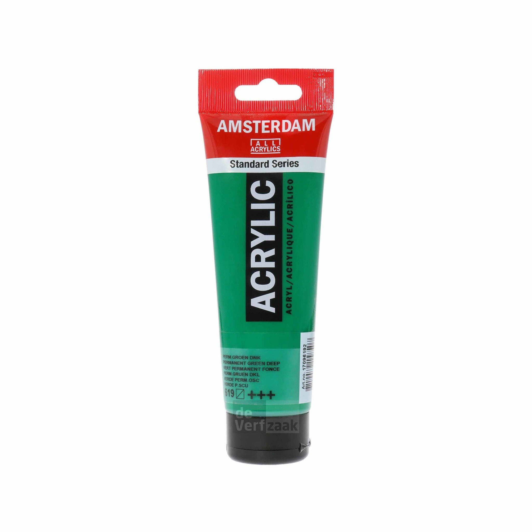 Royal Talens Amsterdam Acrylverf 120 ml - Permanentgroen Donker