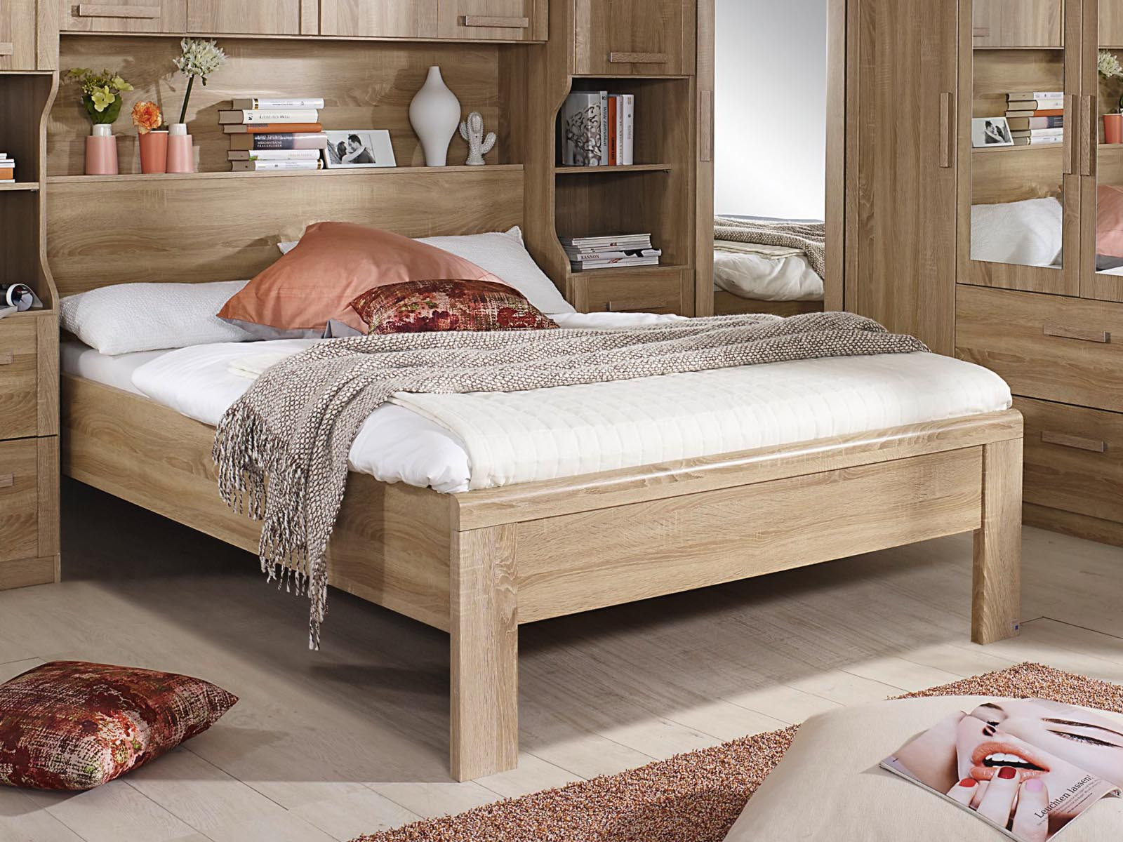 Bed RIGA 160x200 cm sonoma zonder lade