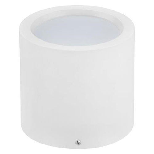 LED Downlight - Opbouw Rond Hoog XL 15W - Natuurlijk Wit 4200K - Mat Wit Aluminium - Ø180mm