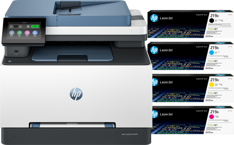 HP Color LaserJet 3302fdw + 1 extra set toners